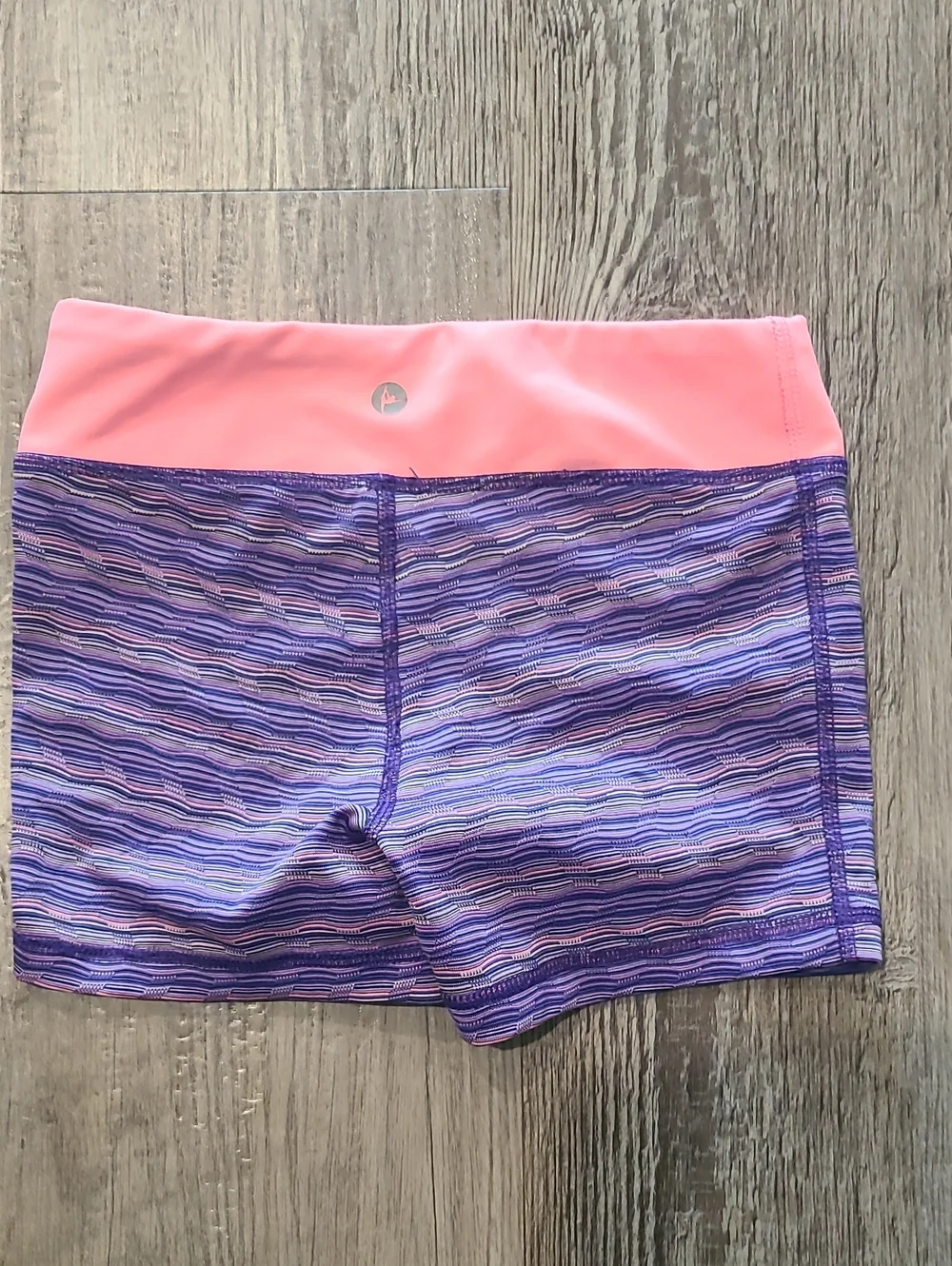 Disney Frozen Graphic Tee & Purple Striped Shorts Set Size Small 6/7